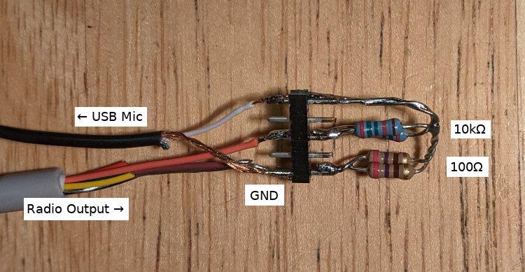 Voltage divider schematic