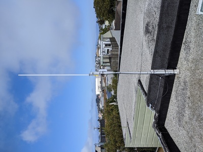 Pic of Diamond X-50NA antenna mounted