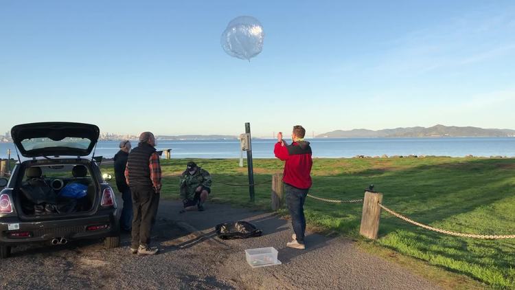 Releasing the balloon