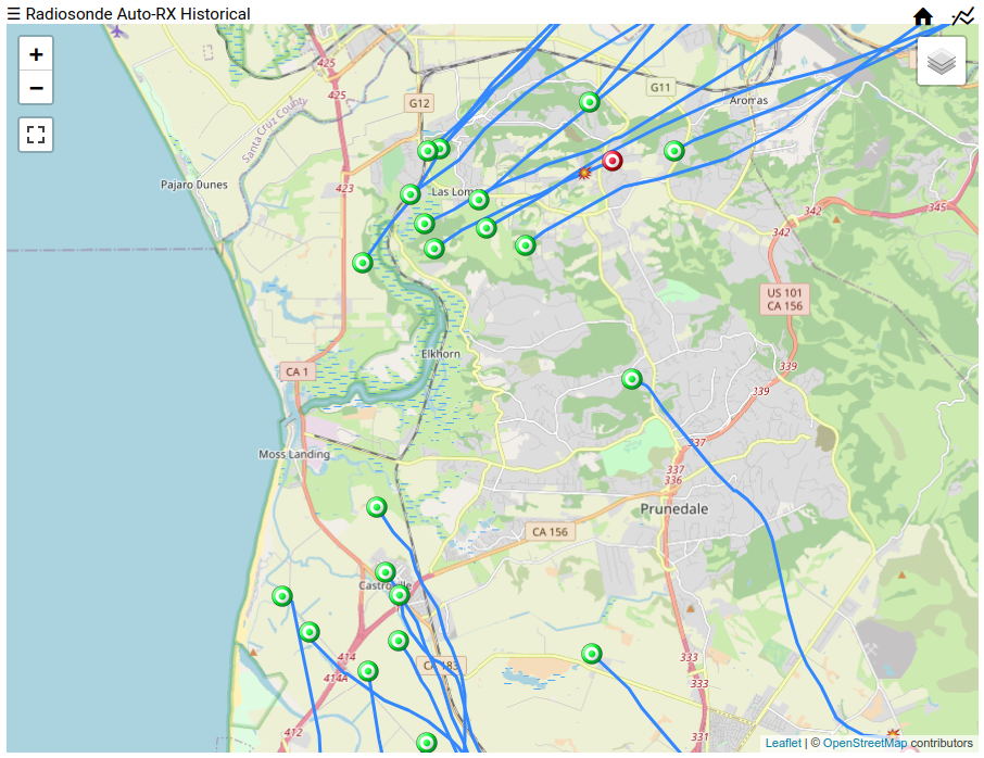 Monterey Radiosonde launches August 24-27, 2021