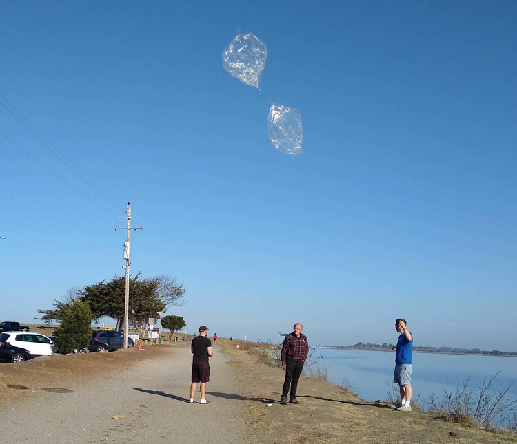 KF6ZEO-11 picoballoon launch