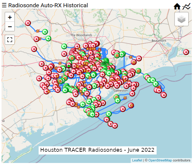 Houston radiosondes June 2022