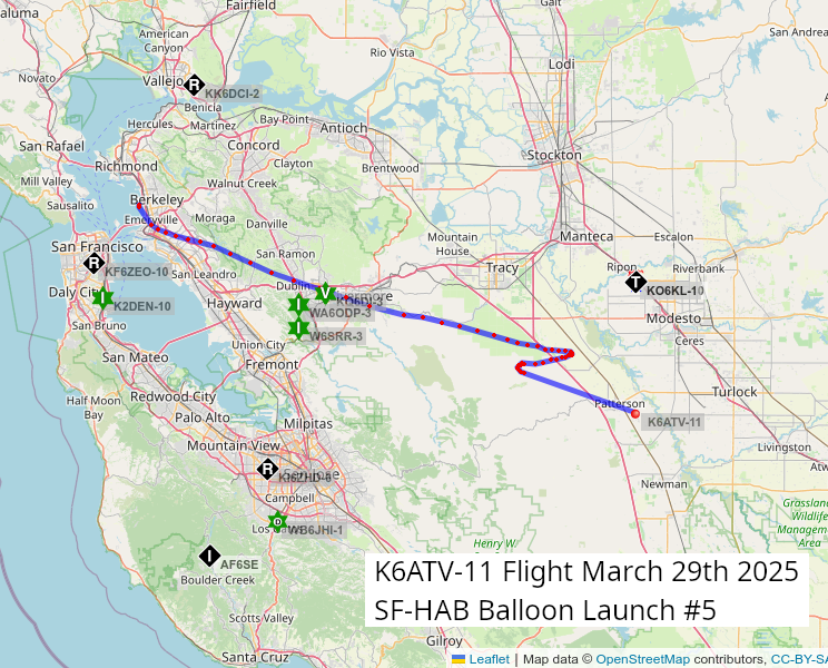 K6ATV-11 APRS tracker